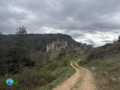 Hike to, and climbing La Roche de Gourdon
