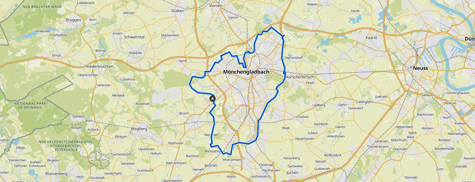 Megamarsch 50/12 Mönchengladbach 2023
