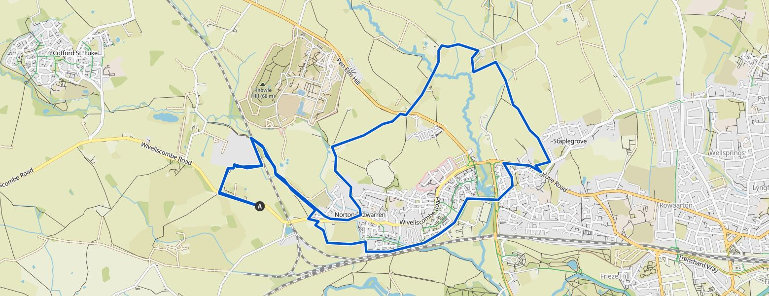Hike around Norton-Fitzwarren
