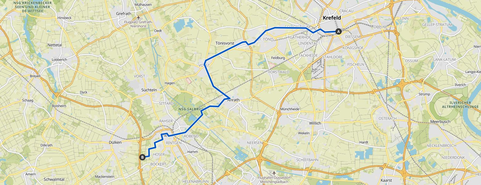 From Krefeld to Dülken