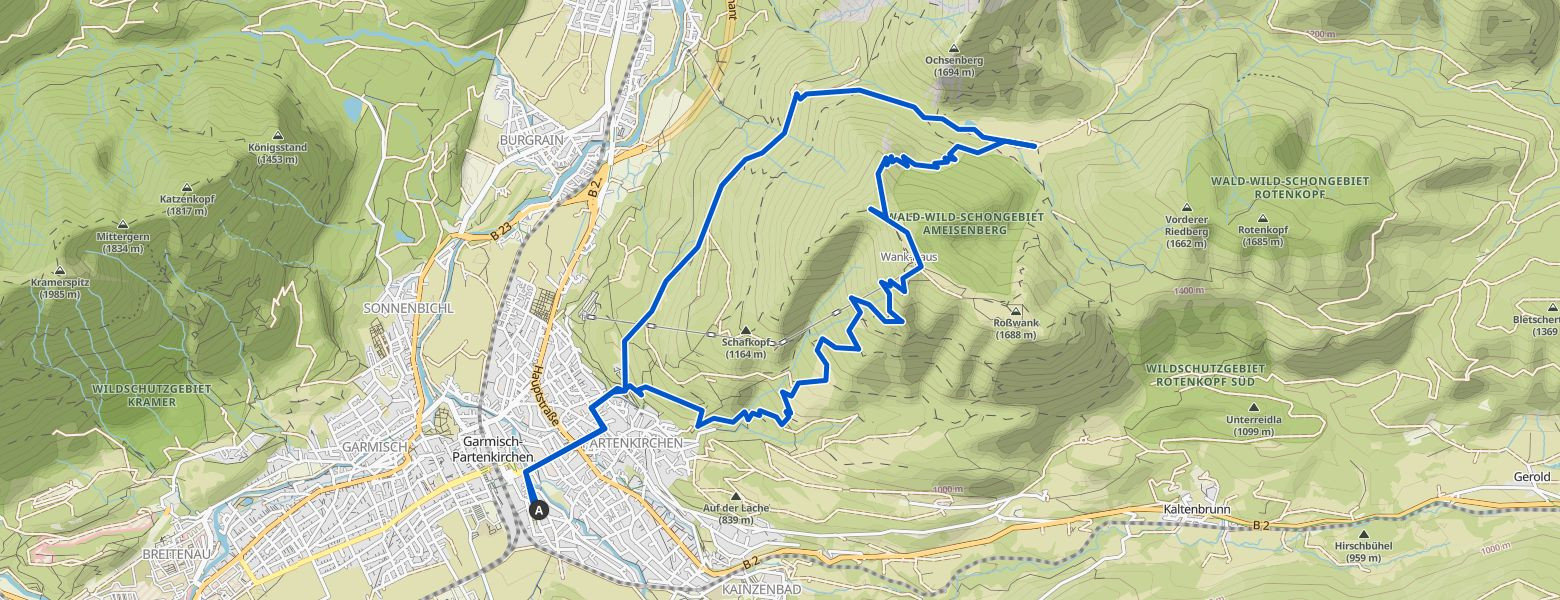 Climbing Wank and Eckenberg