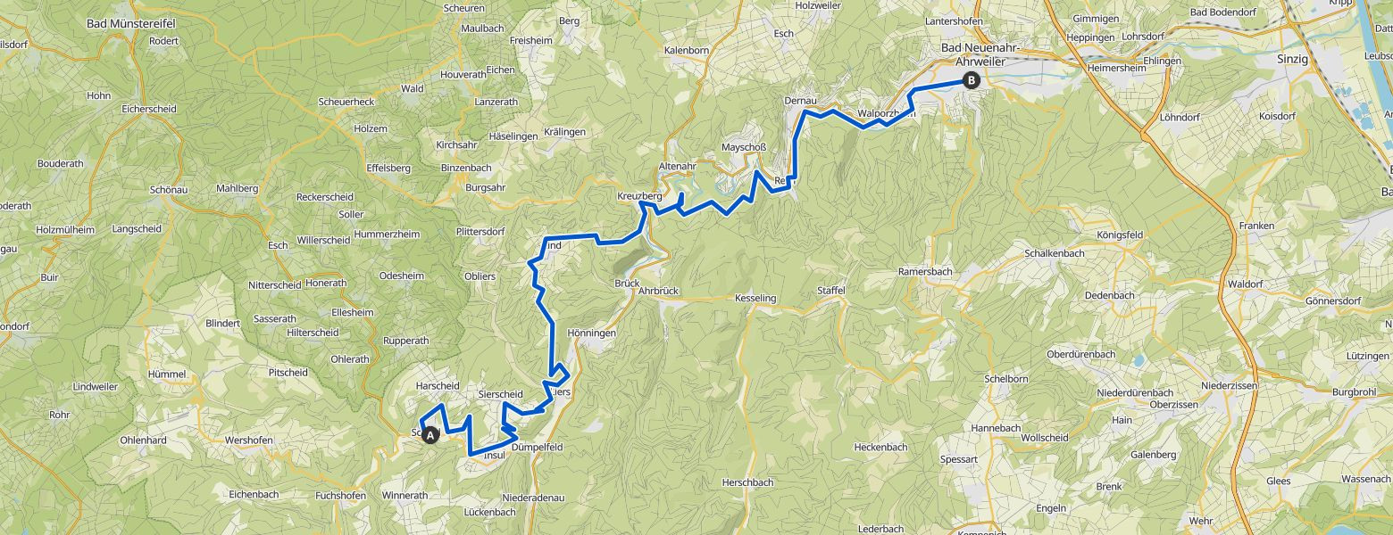 Ahrsteig - Day 2 - From Schuld to Bad Neuenahr