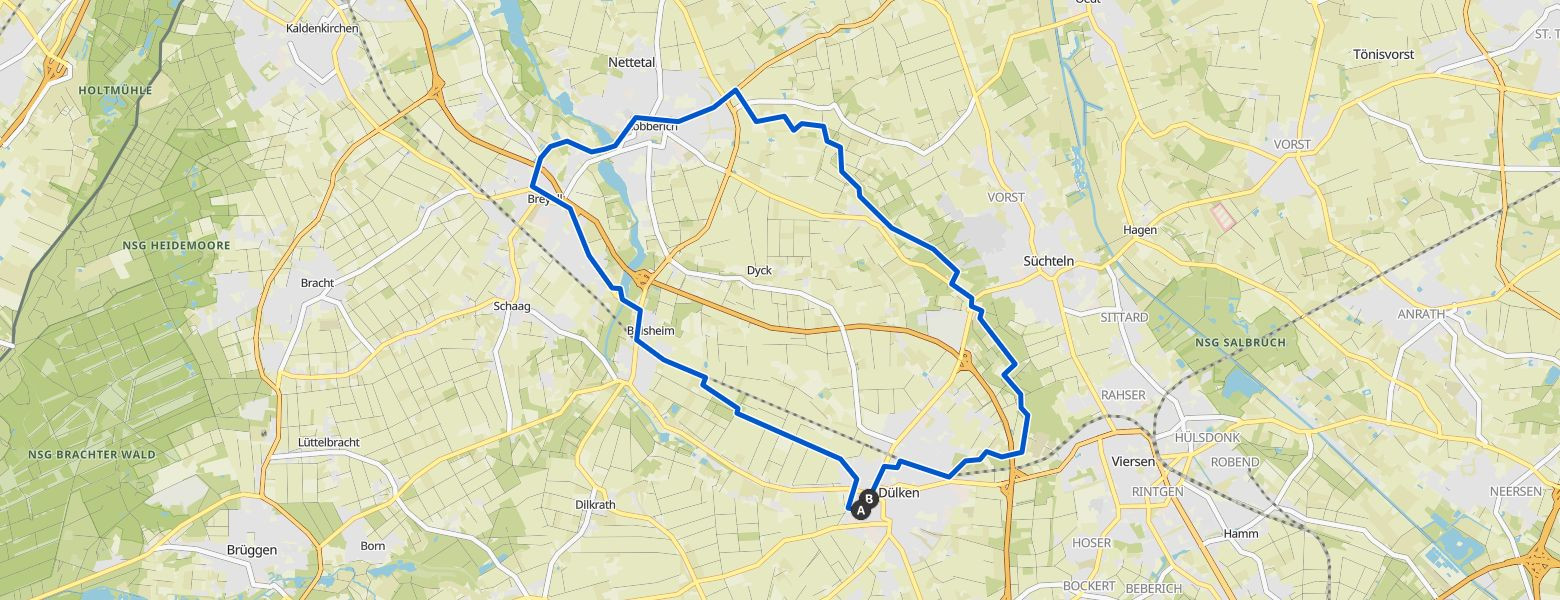Nettetal auf Tempo