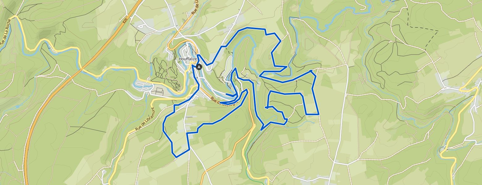 Resting place. – Le long du ruisseau de Cowan loop from Houffalize