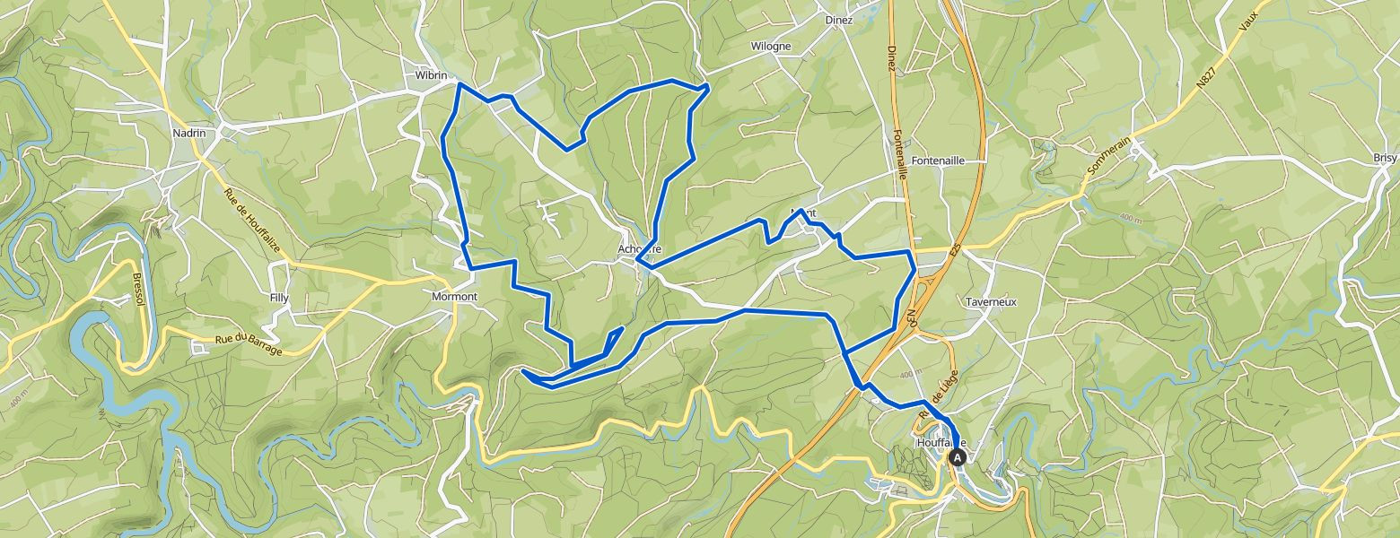 Vallée des Fées Achouffe – Prachtige natuur! loop from Houffalize