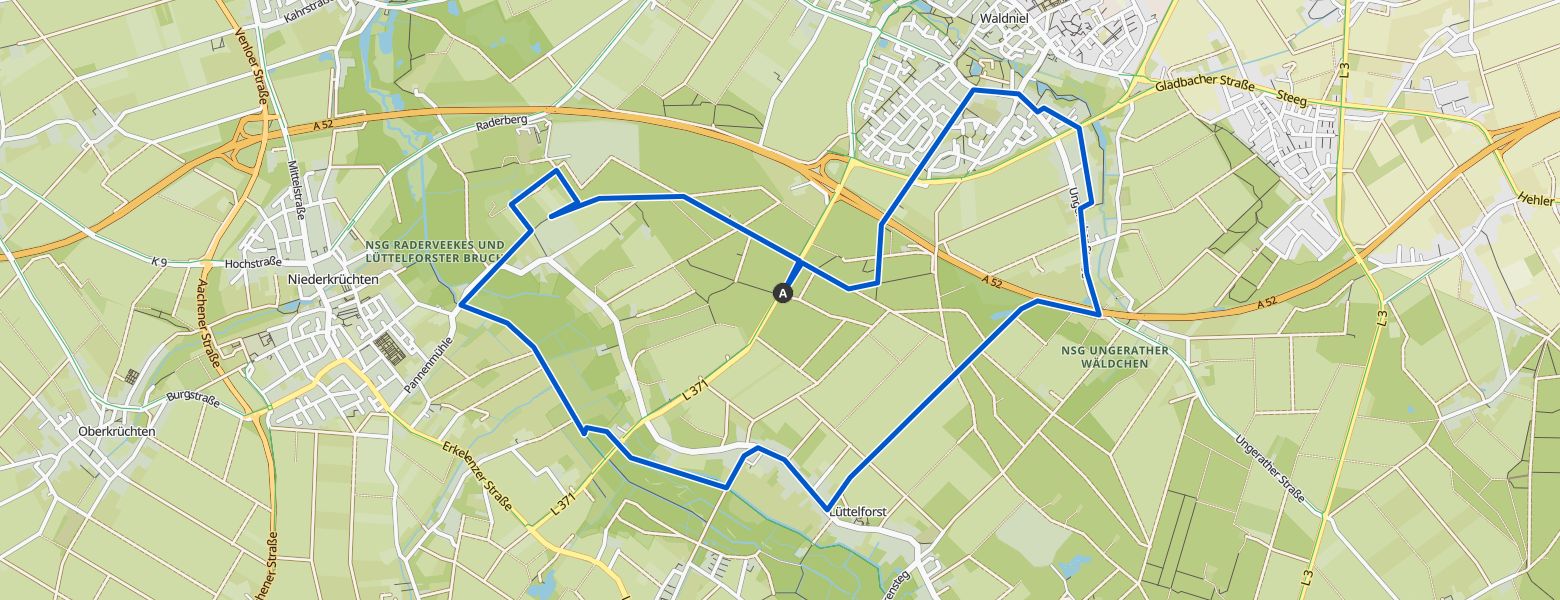 Schwalmtal Hiking (26-01-2025) map