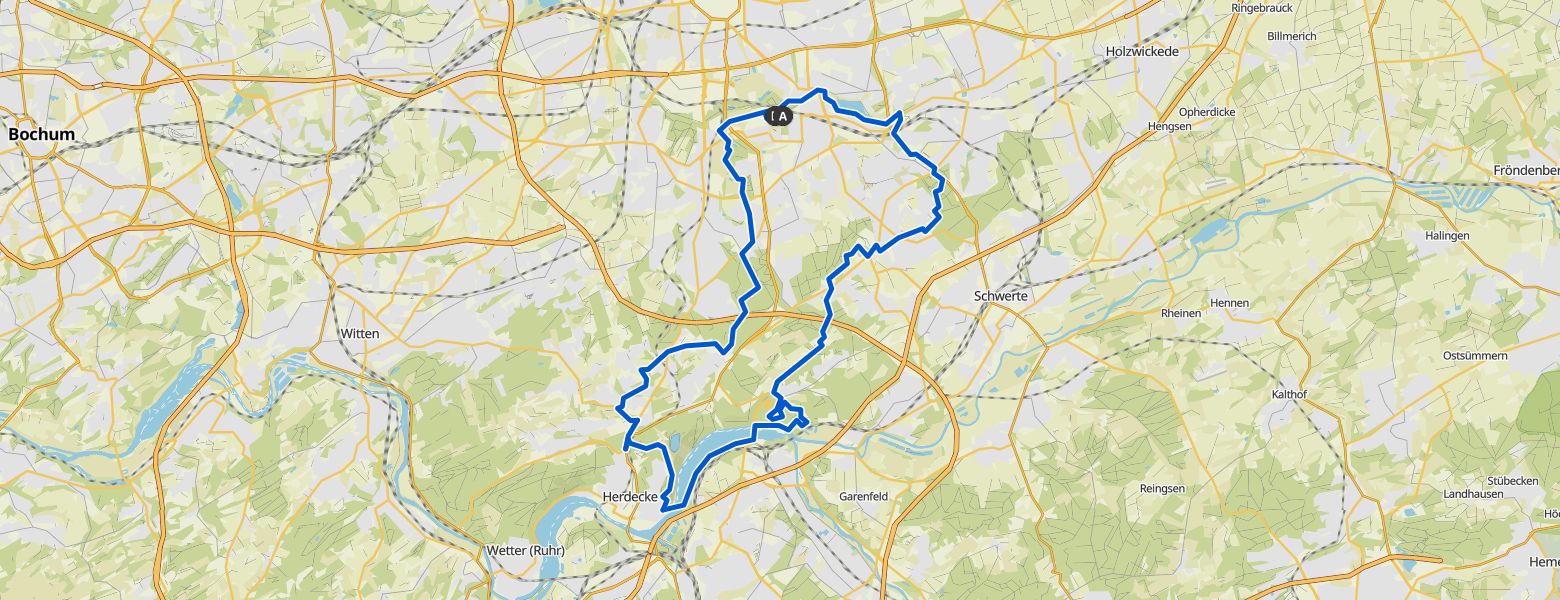 Mammutmarsch Dortmund 2025 map