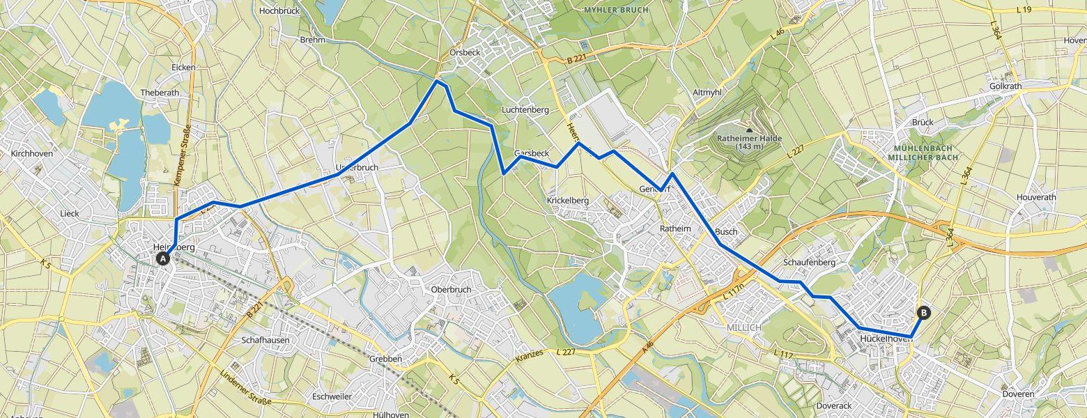 eMTB Ride from Heinsberg to Hückelhoven (12-04-2026)