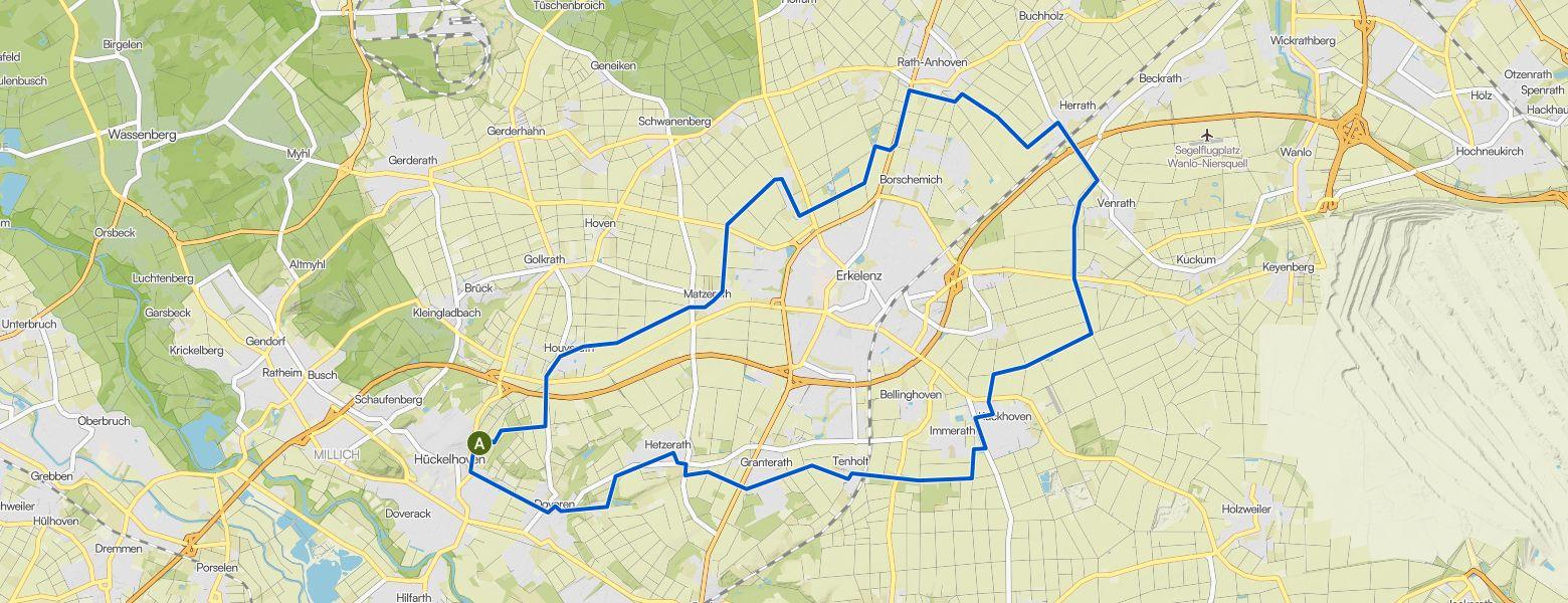 Hückelhoven - Mönchengladbach loop Gravel Ride (11-05-2026)