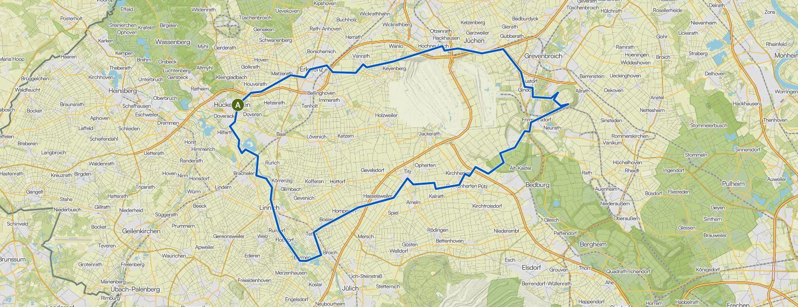 Hückelhoven - Grevenbroich loop Gravel Ride (31-05-2026)