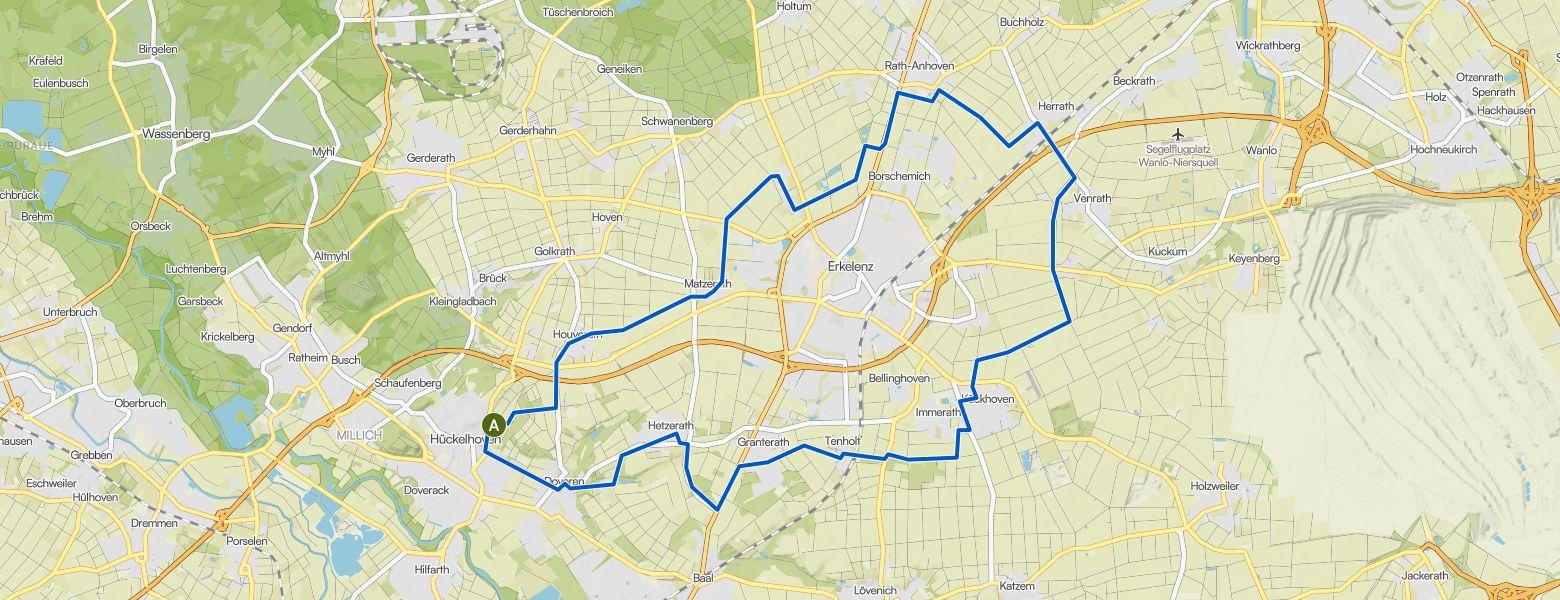 Hückelhoven - Mönchengladbach loop Gravel Ride (15-06-2026)