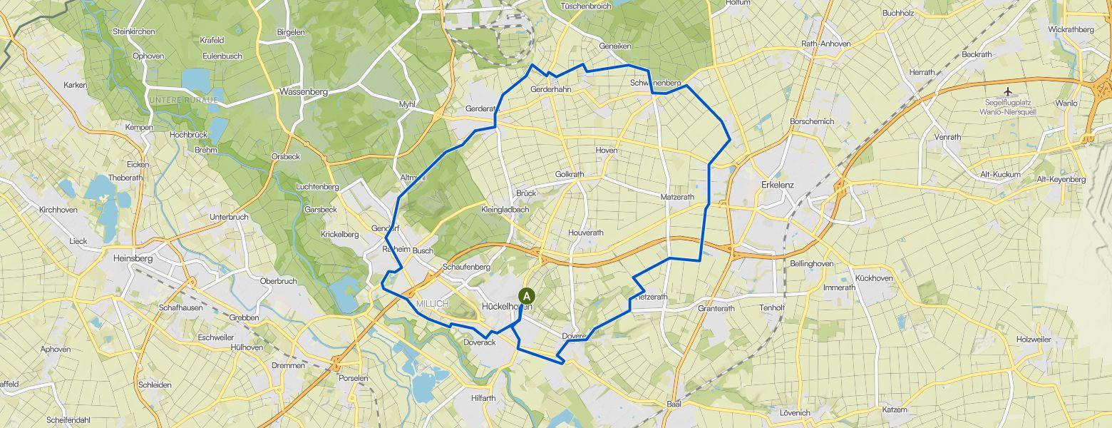 Hückelhoven - Erkelenz loop Gravel Ride (28-07-2026)