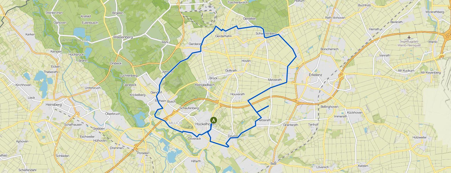 Hückelhoven - Erkelenz loop Gravel Ride (06-08-2026)