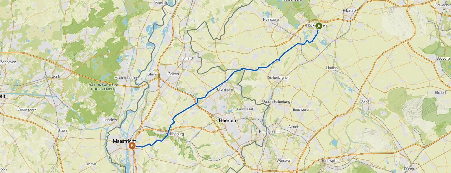 Hike from Hückelhoven to Maastricht (29-08-2026)